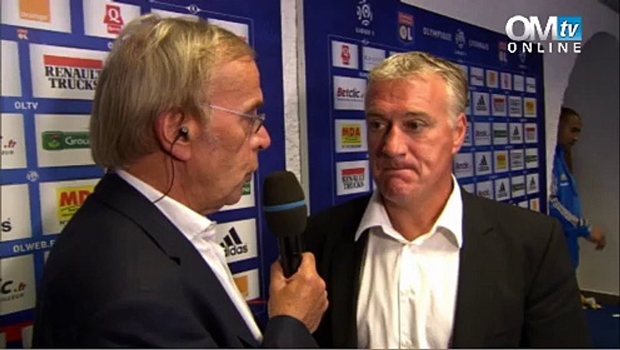 OL 2-0 OM : la réaction de Didier Deschamps
