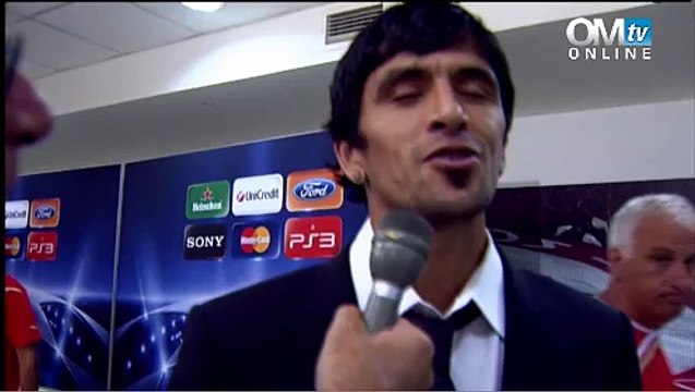 La réaction de Lucho après Olympiakos 0-1 OM