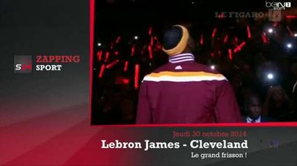 Zap' Sport : Usher, show et égocentrisme pour le grand retour de Lebron James