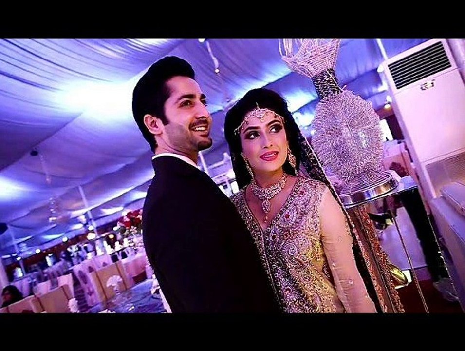 Ayeza Khan and Danish Taimoor Walima HD pictures