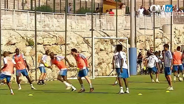 L'entraînement OM du 24 août