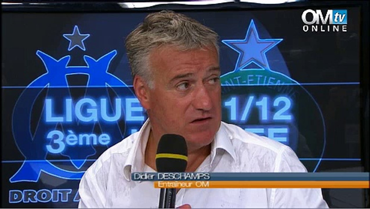 OM 0-0 ASSE : la réaction de Didier Deschamps