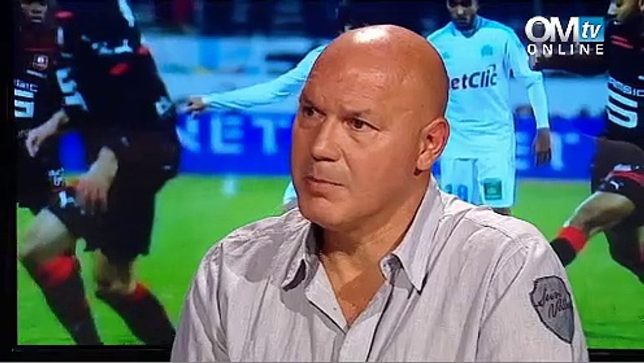 Veille de match (OM-Sochaux) avec J. Anigo