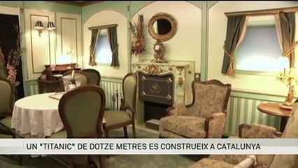 TV3 - Notícies 3/24 - La maqueta més espectacular del "Titanic", a Castelló d'Empúries