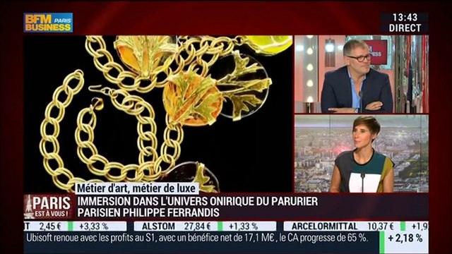 Métiers d'art, Métiers de luxe: bijoutier et joaillier, Philippe Ferrandis - 31/10