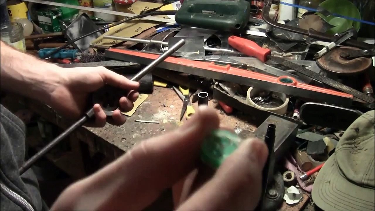 Tuto fabrication adaptateur silencieux pour carabine a plomb - partie 1
