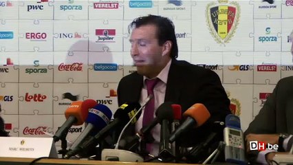 Diables Rouges: composition de l'équipe face au Monténégro