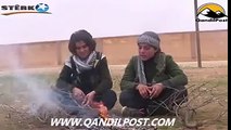 احدى مقاتلات الYPJ تغني بصوتها الاكثر من رائع عن كوباني قبل اصابتها بيوم