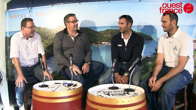 Route du Rhum Radio pontons #6 avec Jérémie Beyou et Bertrand Delesne