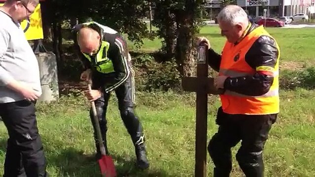 Manifestations de motards à Gerpinnes 2