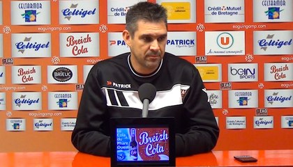 EAG-BASTIA La conférence de presse d'avant match