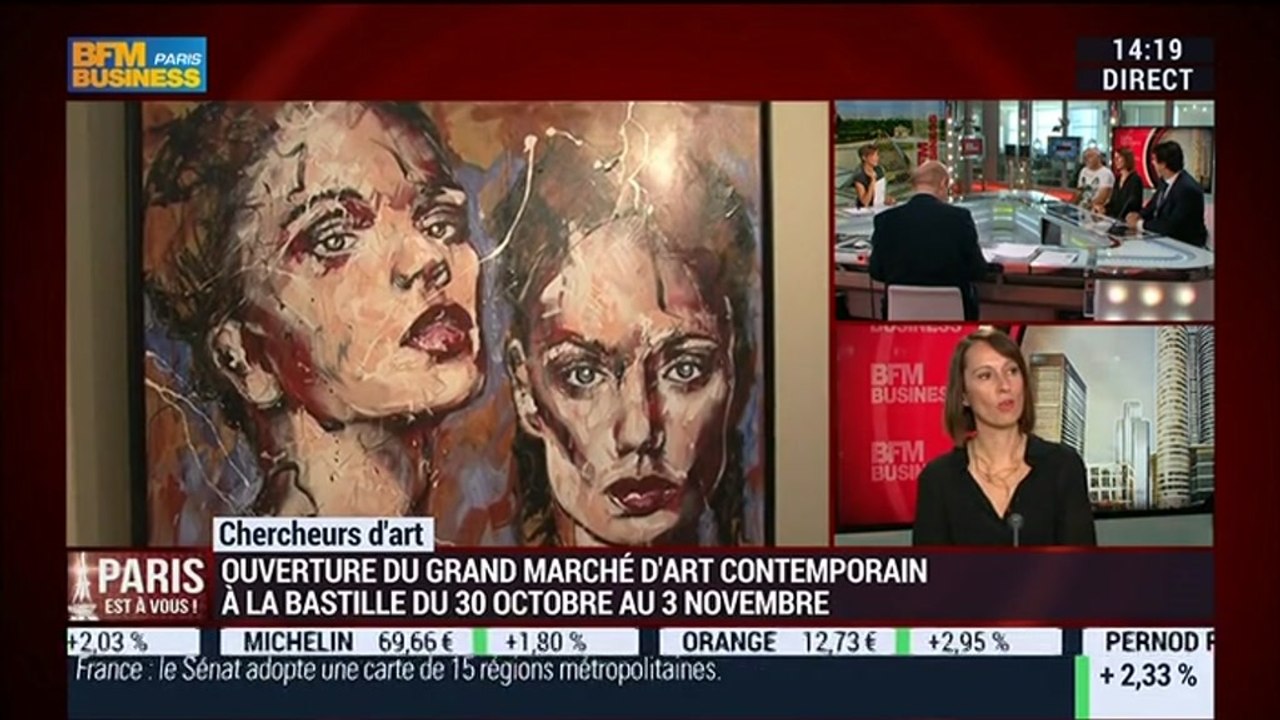 Chercheurs d'Art : Le grand marché d'art contemporain revient à la place de la Bastille (1/2) - 31/10
