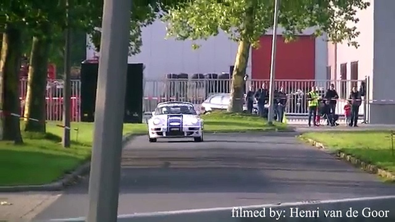 Spectaculaire crash dune Porsche