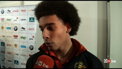 Witsel : "Ca fait du bien de prendre une claque"