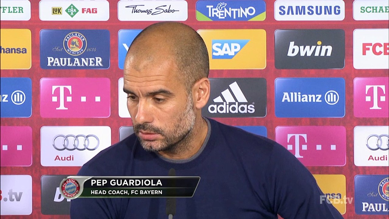 Guardiola: Spielweise wichtig, Ergebnis egal