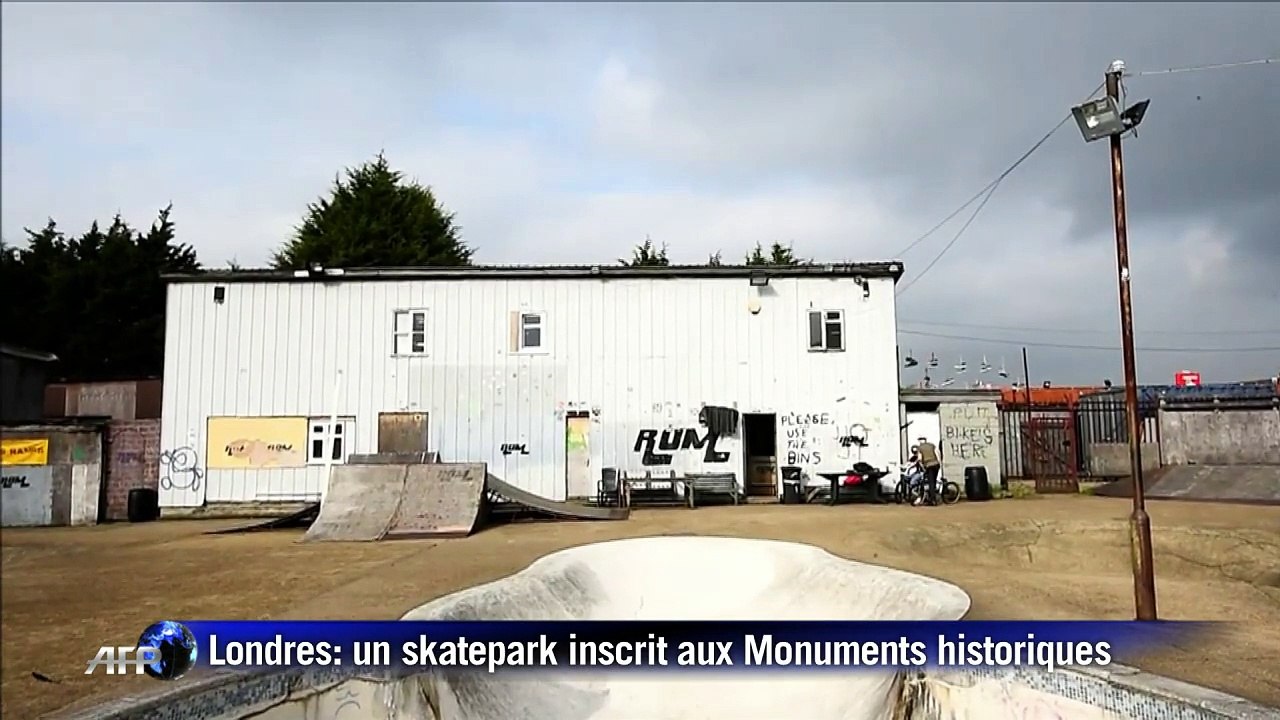 Un skatepark de Londres inscrit aux Monuments historiques