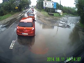 Pas facile d'être cycliste en Pologne