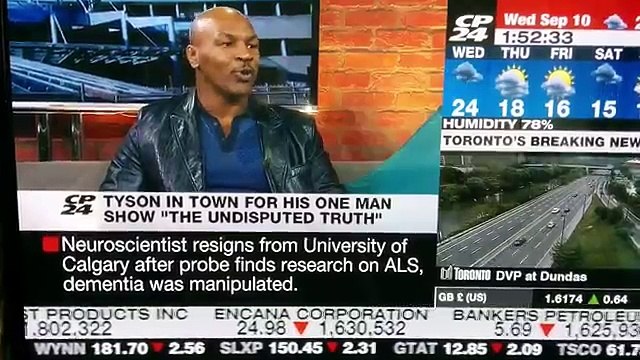 Mike Tyson pète les plombs et insulte un journaliste