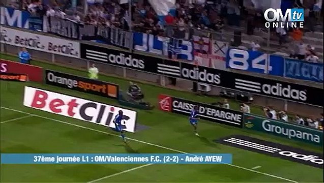 OM 2-2 VA : le but d'André Ayew (34e)