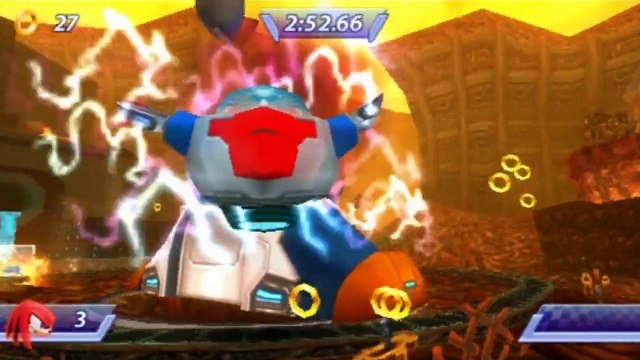 Sonic Rivals - Knuckles : Zone Death Yard BOSS