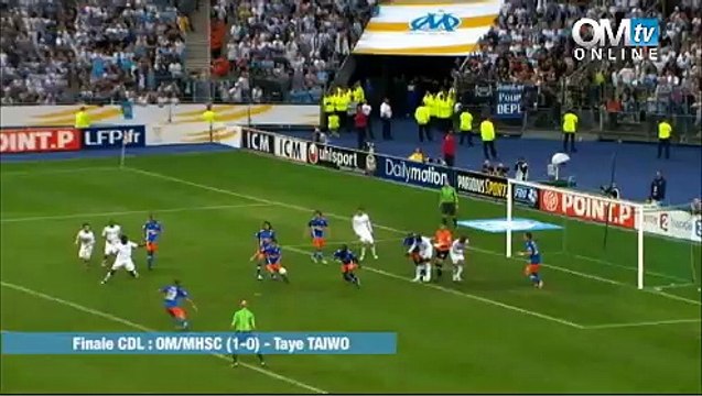 OM 1-0 MHSC : le but de Taïwo en finale