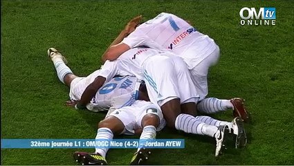 OM 4-2 Nice : le but de Jordan Ayew