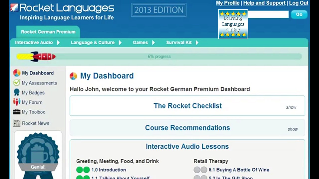 Rocket German Review. How To Learn German Online