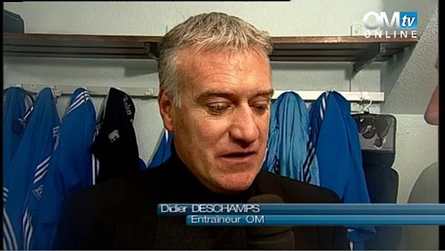 AJA 0-2 OM : la réaction de D.Deschamps
