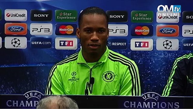 OM-Chelsea : la conférence de presse de Chelsea