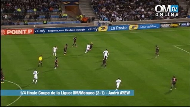 OM 2-1 Monaco (Ayew - 42e)