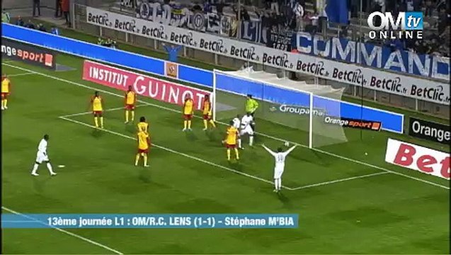 OM 1-1 Lens : le but de Stéphane Mbia (6e)