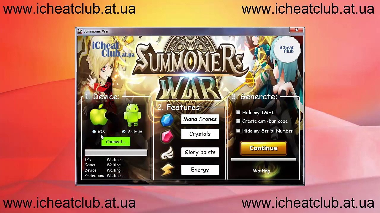 Invocadores Cielo Guerra Arena Generador 2014