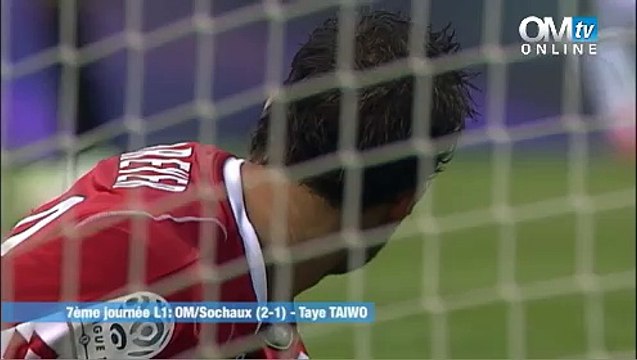 OM 2-1 Sochaux : le but de Taye Taïwo (19e)