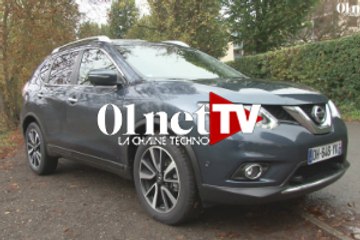 Test du Nissan X-Trail côté techno (vidéo 01Drive)
