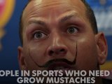 Sports figures who should grow a mustache