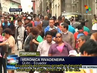 Ecuador's economic performance is the second best in Latin America