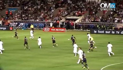 La but de Lucho et la joie des supporters