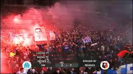 Le tour d'honneur des Olympiens