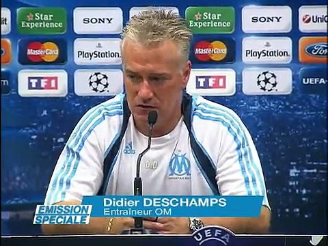 Avant Milan : Niang et Deschamps face à la presse