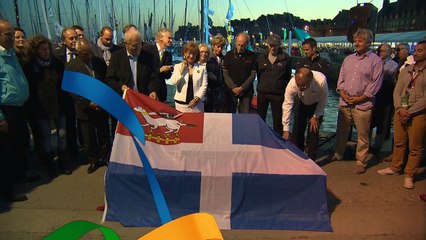 La cérémonie des anciens vainqueurs