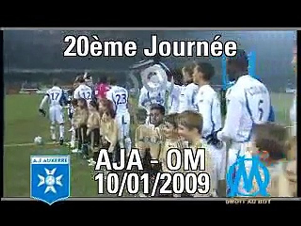 Auxerre 0-2 OM : Résumé