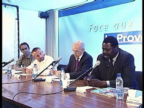 Pape Diouf face aux lecteurs de La Provence
