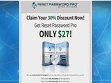 Reset Password Pro ~ Windows Password Resetter ~ Up To 90% Commission!