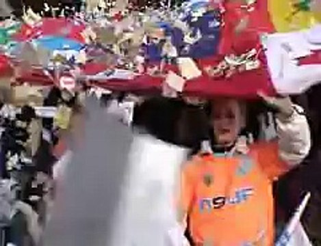 Avec les supporters à Metz