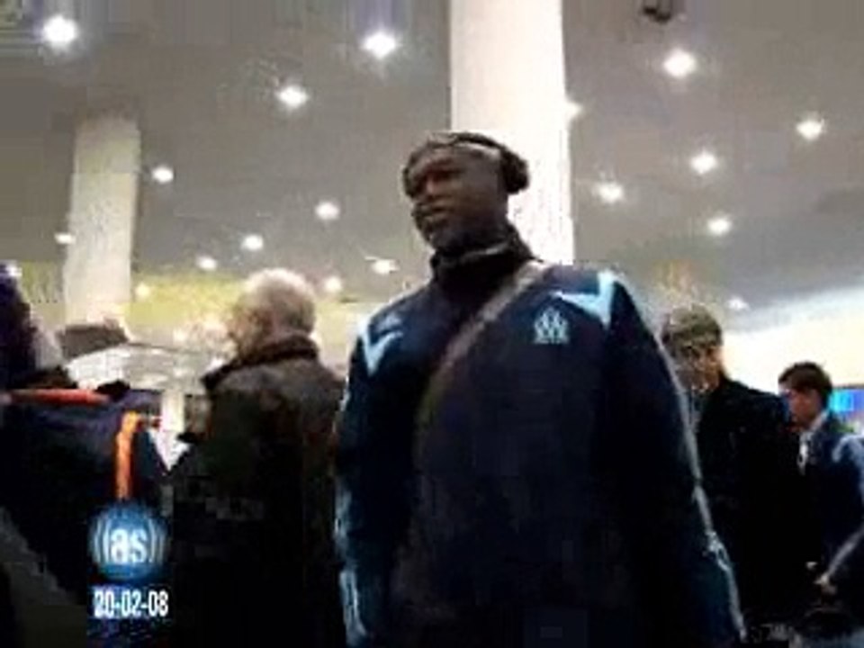 Flash : L'arrivée des Olympiens à Moscou