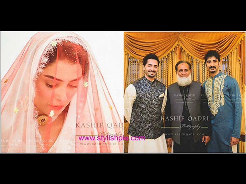 Ayeza Khan and Danish Taimoor Nikkah HD pics