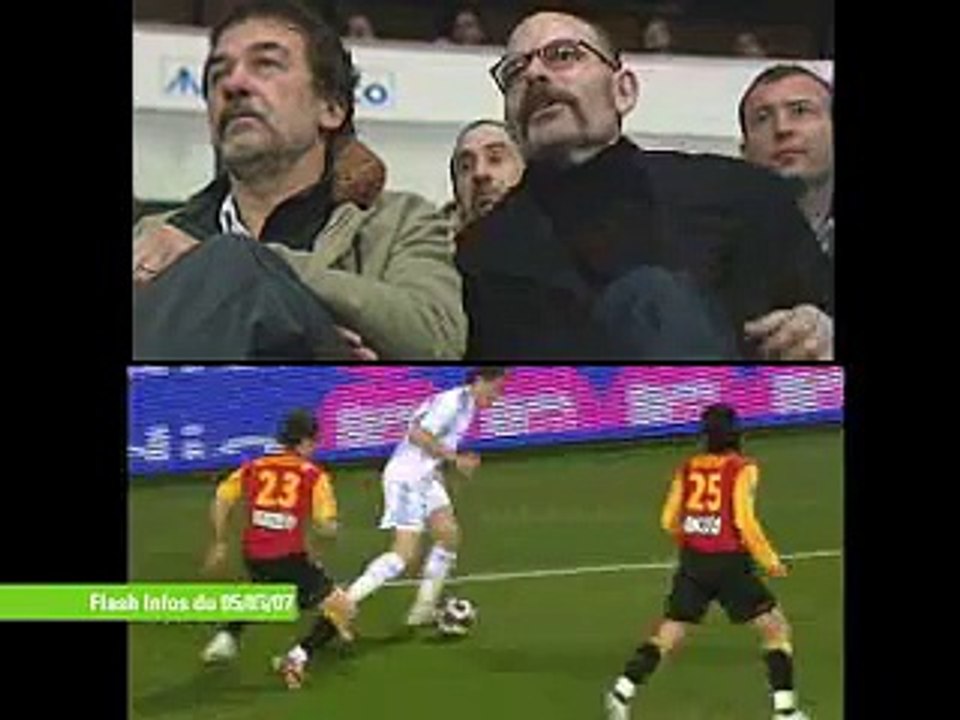 Au Vélodrome avec Rudi Völler