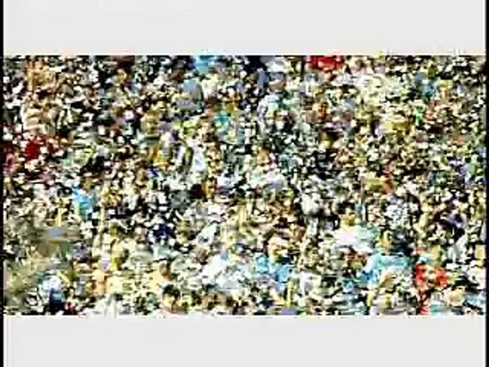 OM-Monaco depuis les virages du Vél'