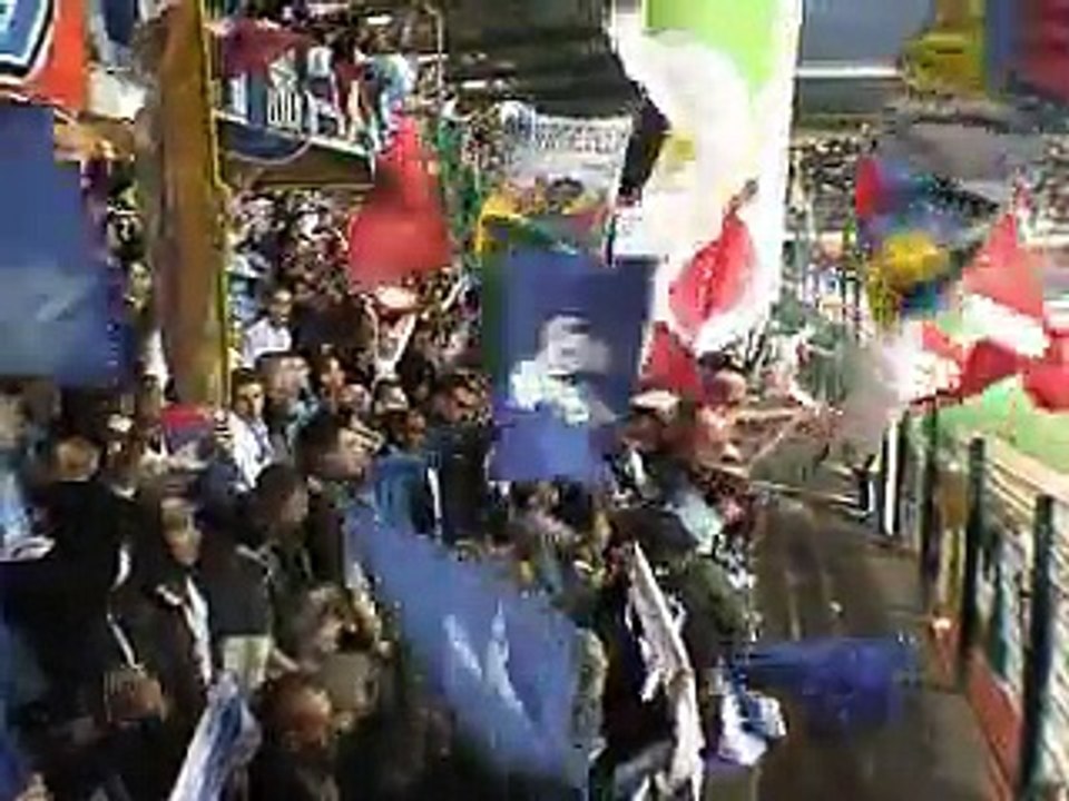 Dans la tribune marseillaise à Troyes