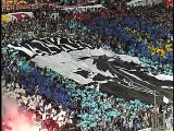 OM-Lyon avec les supporters dans les virages